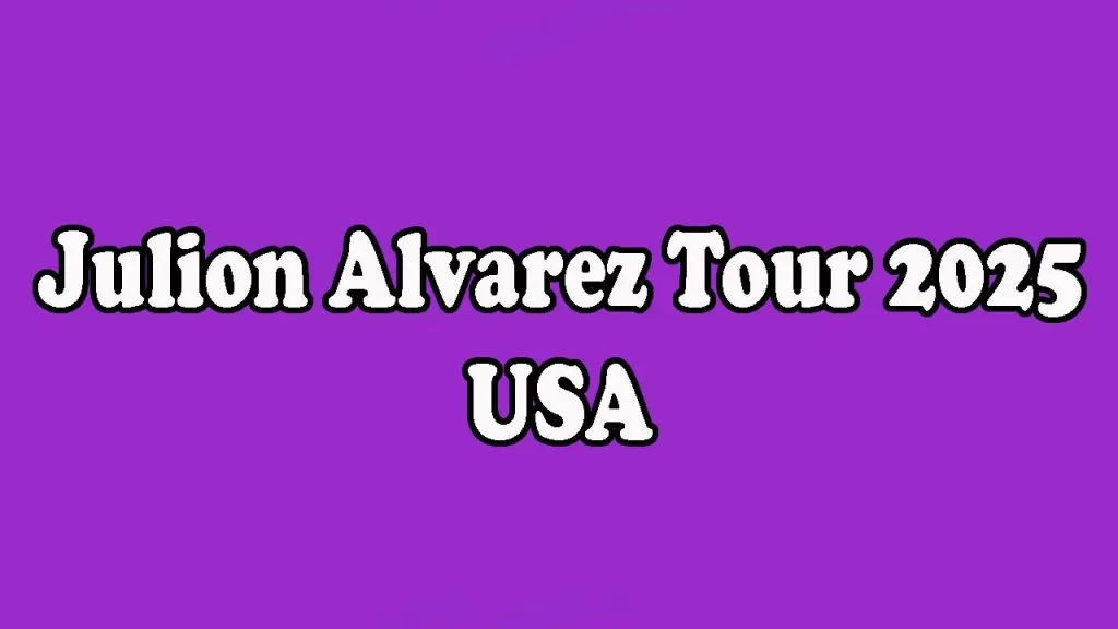 Julion Alvarez Tour 2025 USA